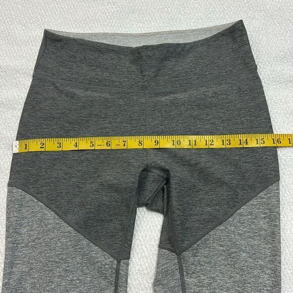 Outdoor Voices Women Size M Gray Tones Color Block Leggings Yoga Pants - Picture 7 of 11